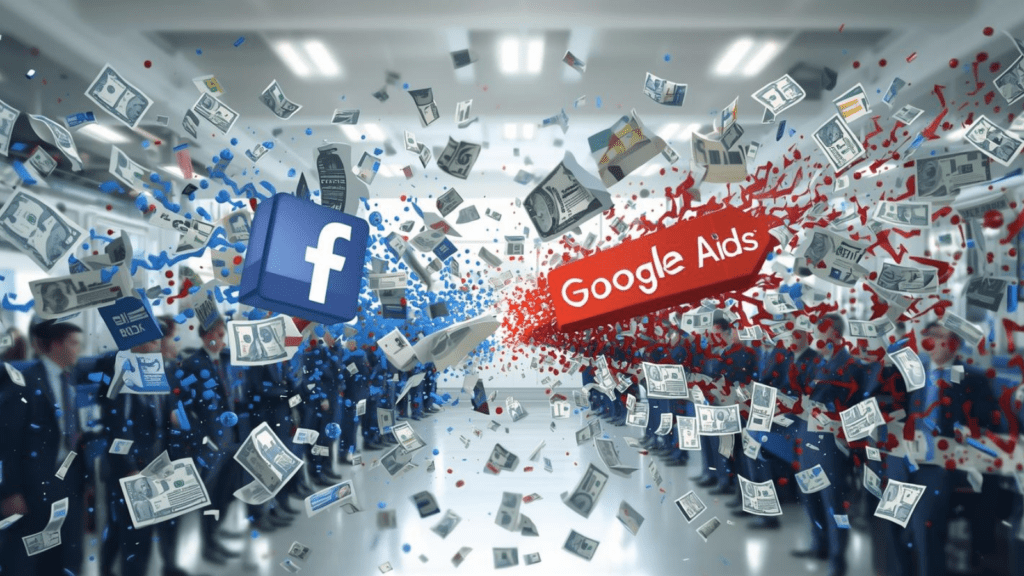 Facebook vs Google Ads small business