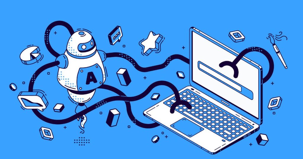 ai tool vector image
